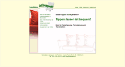 Desktop Screenshot of istbequem.de